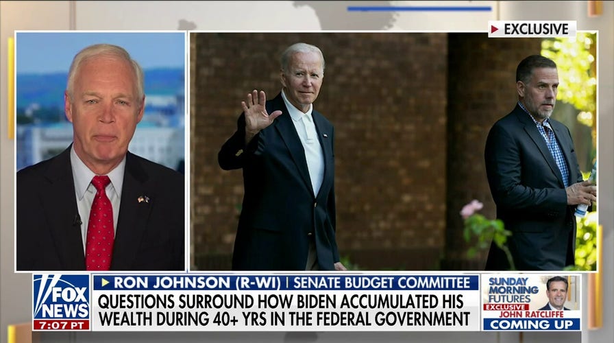 Ron Johnson rips mainstream medias ongoing cover-up of Biden family deals: Complicit, compliant and corrupt