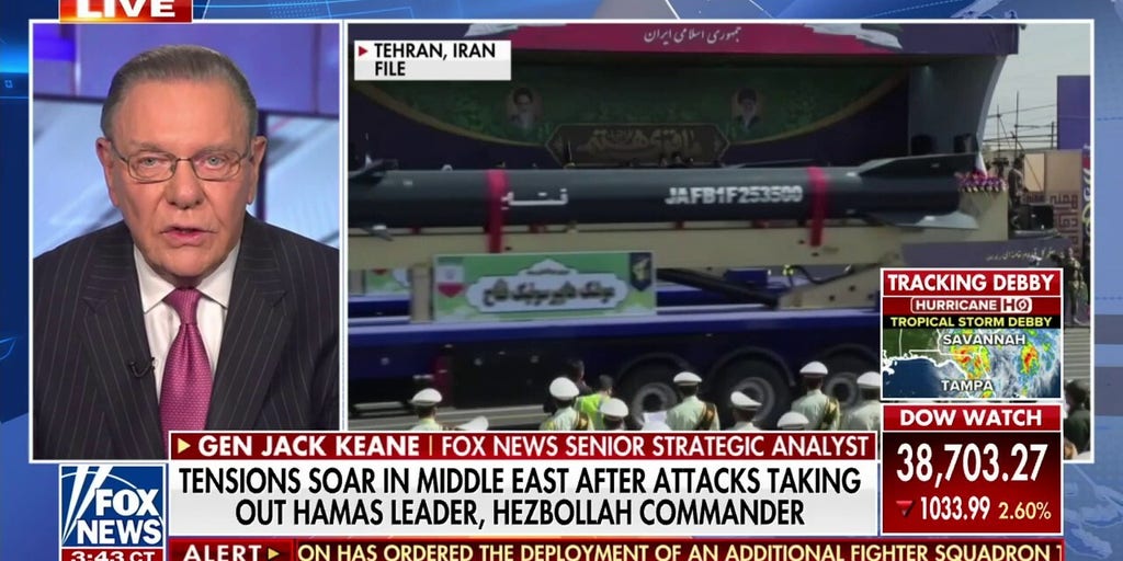 Iran was seeking damage to infrastructure and Israeli citizens and achieved neither: Gen. Jack Keane