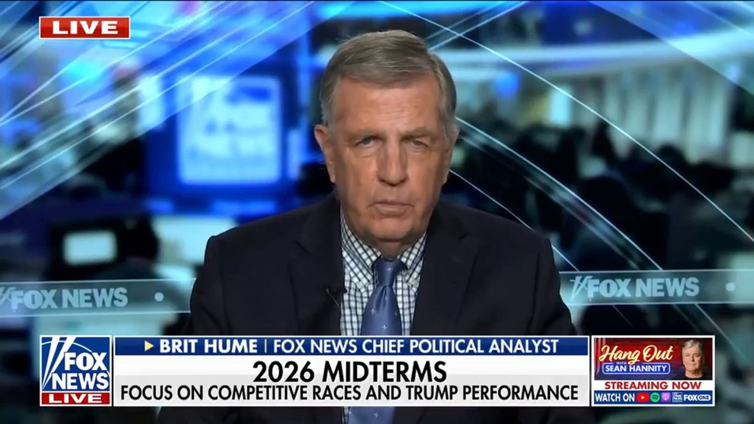 Brit Hume: There is ‘not much' good news for Republicans on this