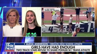 High school track star refuses to share podium with transgender athlete