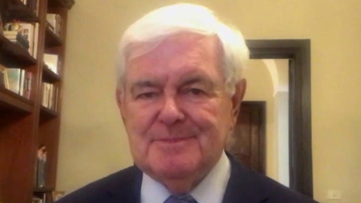 Newt Gingrich explains why he's predicting the collapse of the Joe Biden-Kamala Harris ticket