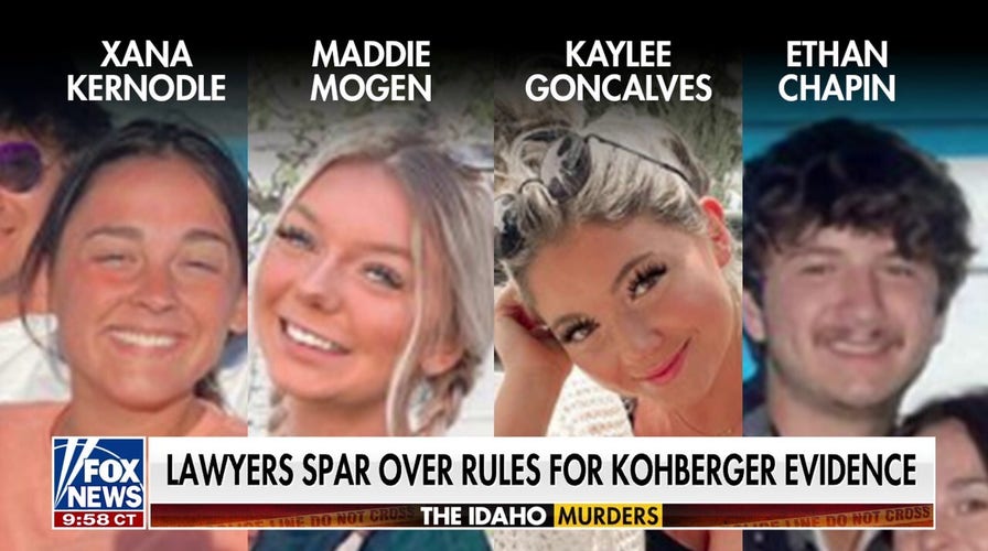 Lawyers spar over rules for Kohberger evidence