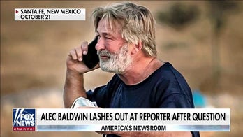 Alec Baldwin lashes out at reporter after questions on shooting  