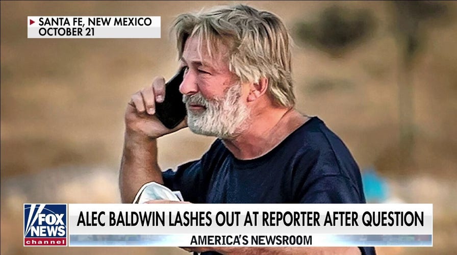 Alec Baldwin lashes out at reporter after questions on shooting 