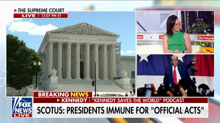 Kennedy: Supreme Court's immunity ruling gives presidential candidates a 'sigh of relief'