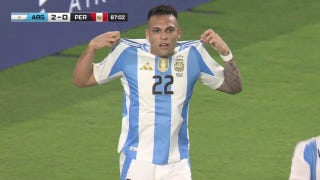 Lautaro Martínez scores his second goal as Argentina takes a 2-0 lead over Peru | 2024 Copa América - Fox News