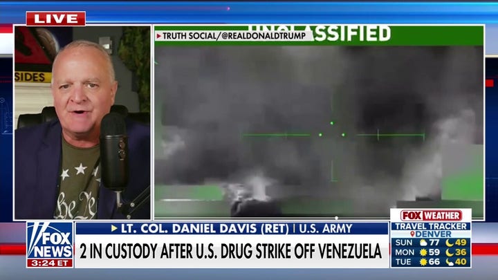 Retired Lt. Col. Daniel Davis shares his thoughts after US strikes ‘narco-terrorist’ submarine