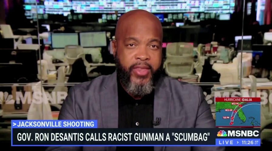MSNBC correspondent: DeSantis scumbag comment on racist shooter avoids White supremacy issue