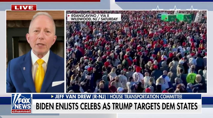 Rep. Jeff Van Drew reflects on Trump's massive NJ rally: Americans want to 'save our country'