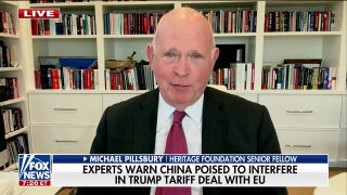 Expert warns China poised to interfere in Trump tariff deal with EU