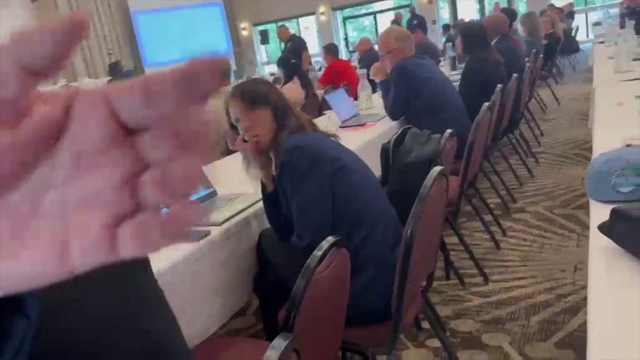 Candidate for California State Superintendent crashes CIF meeting to speak out in defense of girls' sports