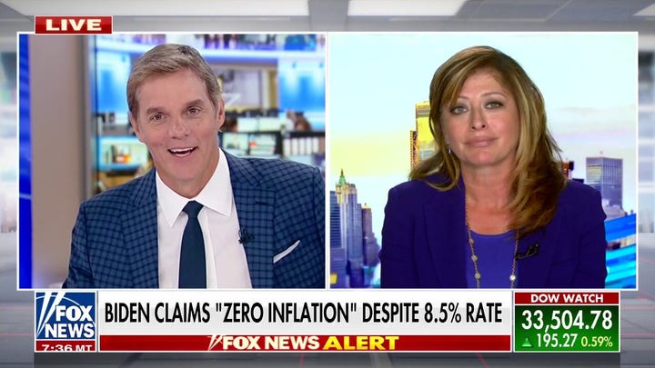 Biden claiming 'zero inflation' is more misinformation and disinformation: Bartiromo