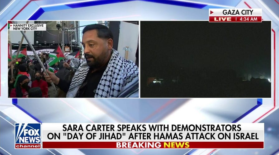 One man's terrorist is another man's freedom fighter: Pro-Palestinian supporter