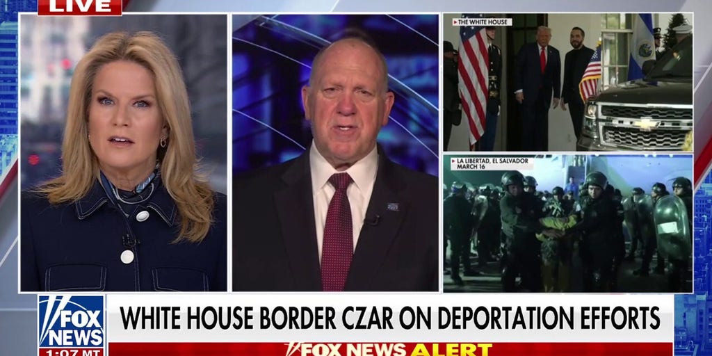 Tom Homan: Migrants deported to El Salvador were 'significant public safety threats'