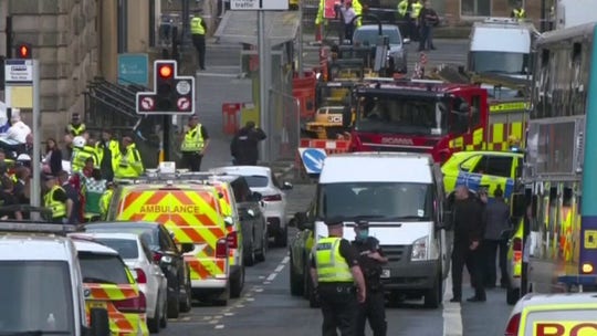6 people, including police officer, hospitalized in Glasgow stabbing incident; suspect dead