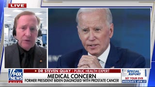 Americans may have witnessed 'major side effects' of Biden's cancer treatment during his presidency, says public health expert