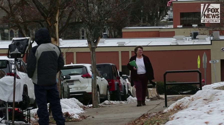 Cathy Mabbutt heads into court