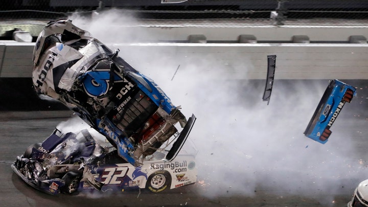 NASCAR driver Ryan Newman in serious condition after crash on final lap of Daytona 500