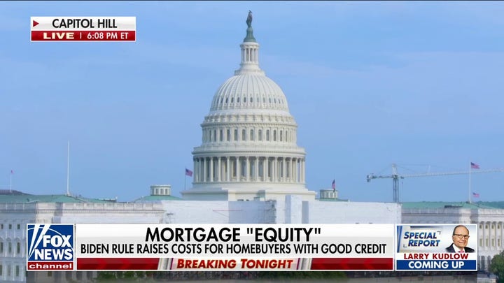 Proposed bill would repeal Biden's increased costs for homebuyers with good credit