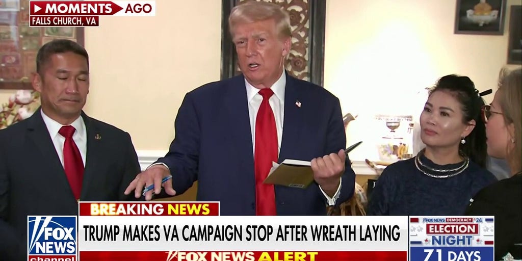 Trump rips VP Harris on campaign trail: 'She can't answer questions'