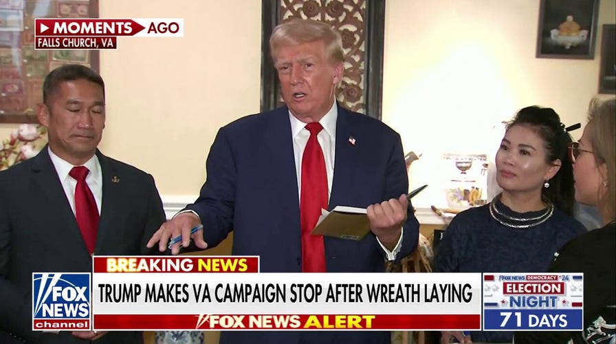 Trump rips VP Harris on campaign trail: 'She can't answer questions'