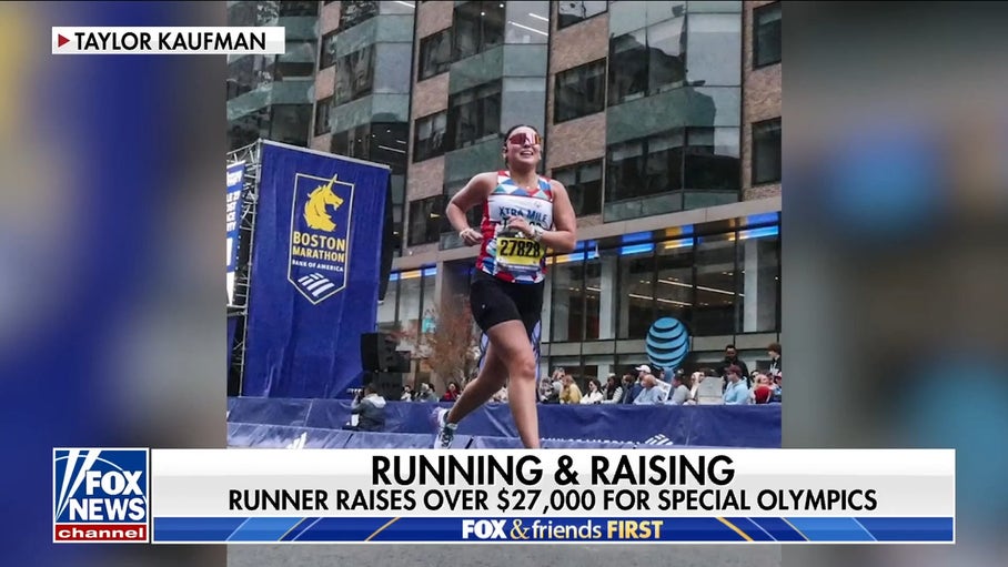 Boston Marathon runner Taylor Kaufman raises thousands for Special Olympics
