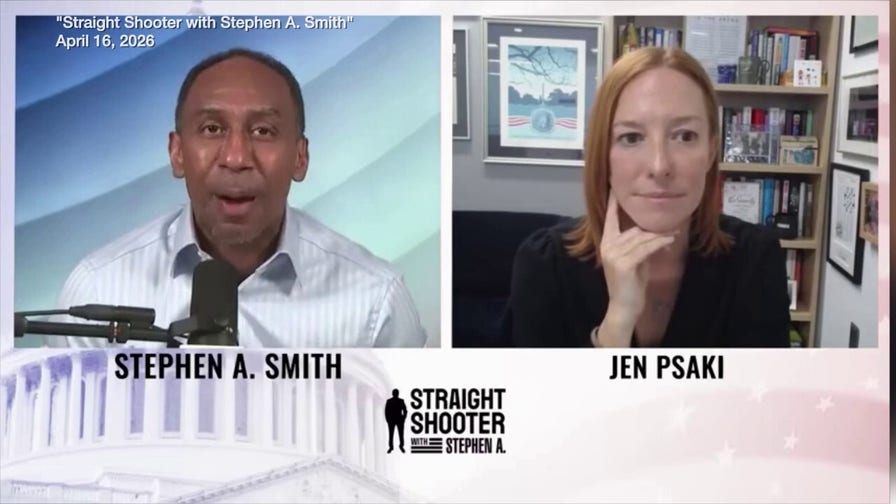 Jen Psaki shuts down 25th amendment talk on Stephen A Smith's show, says it's not going to happen