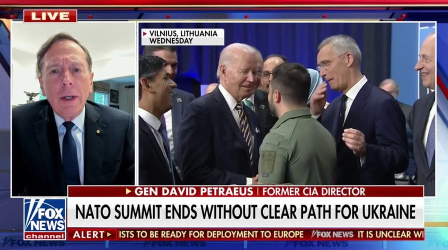  Zelenskyy’s aspirations to join NATO while at war with Russia were ‘unrealistic’: Gen. David Petraeus
