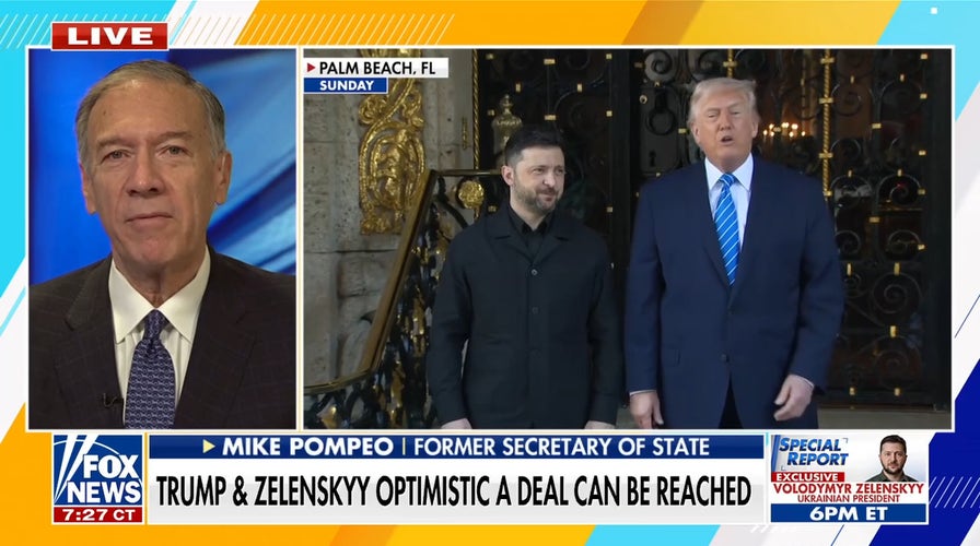 Mike Pompeo urges Trump to hit Putin with a 'bigger stick' on Ukraine talks