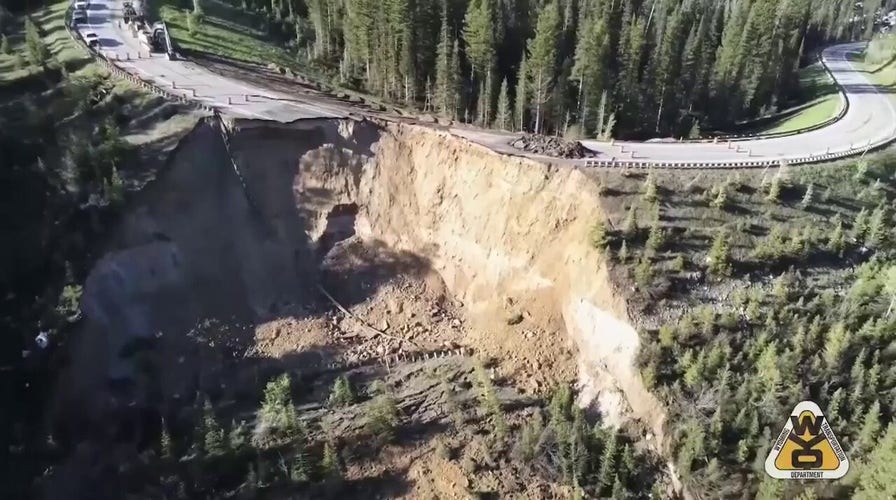 Wyoming's Teton Pass road collapses in landslide: 'Catastrophic failure' | Fox News