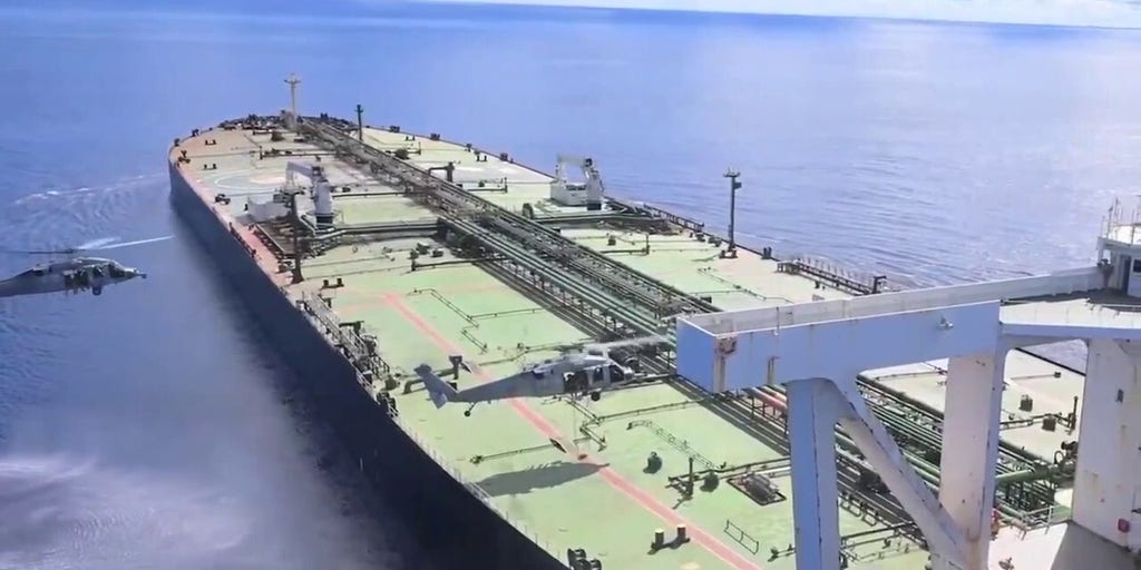 US forces interdict, board sanctioned stateless vessel 'transporting oil from Iran': Pentagon