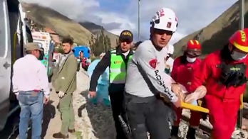 Peru train collision video shows emergency crews responding along Machu Picchu route