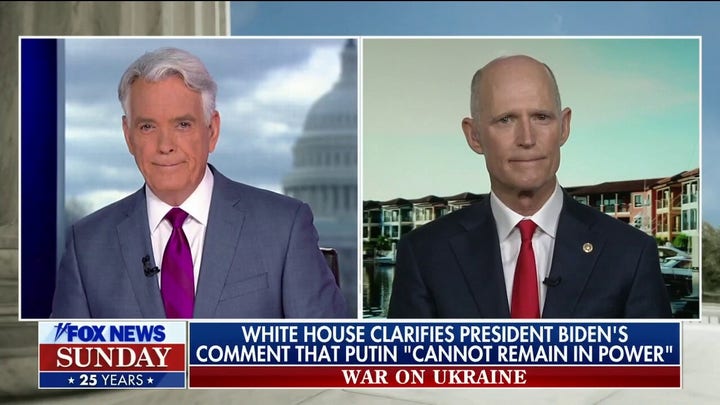 Sen. Scott rips Biden on handling of Russia-Ukraine war: 'Stop talking and start acting'