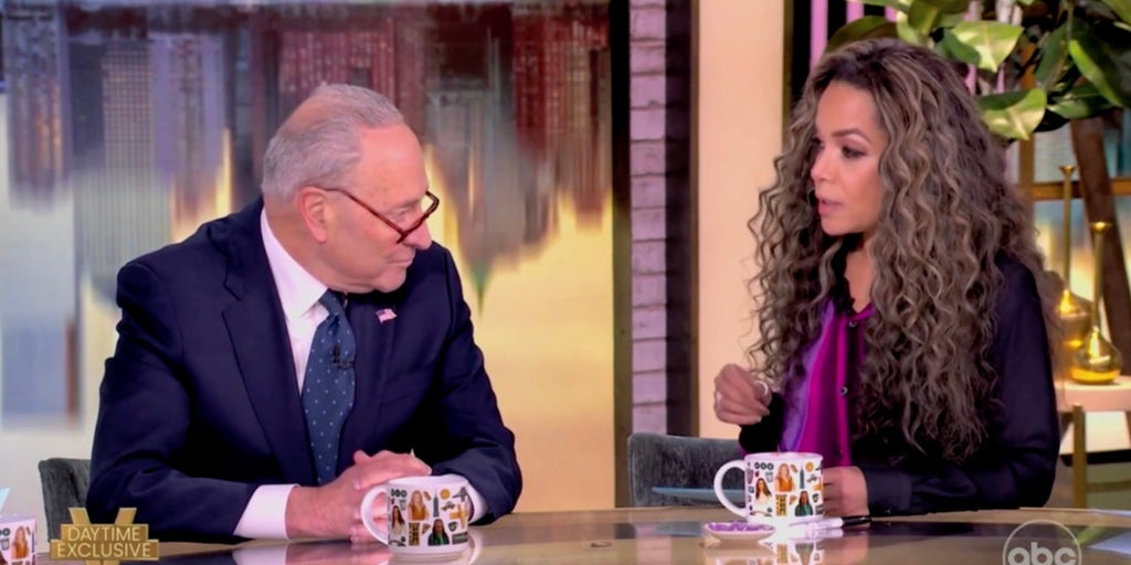 Sunny Hostin scolds Schumer that he 'caved' on GOP spending bill