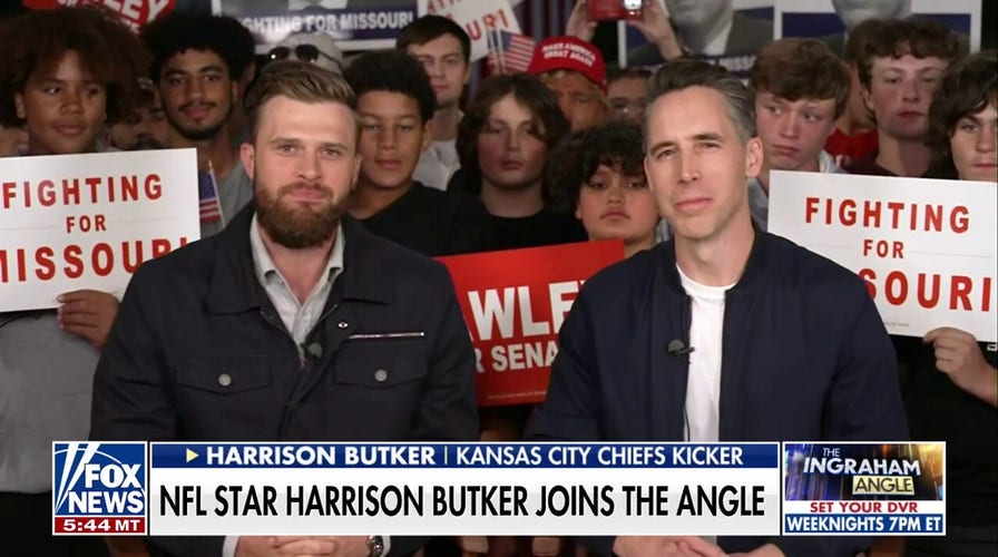 Chiefs kicker Harrison Butker endorses Sen. Josh Hawley: Hes a family man