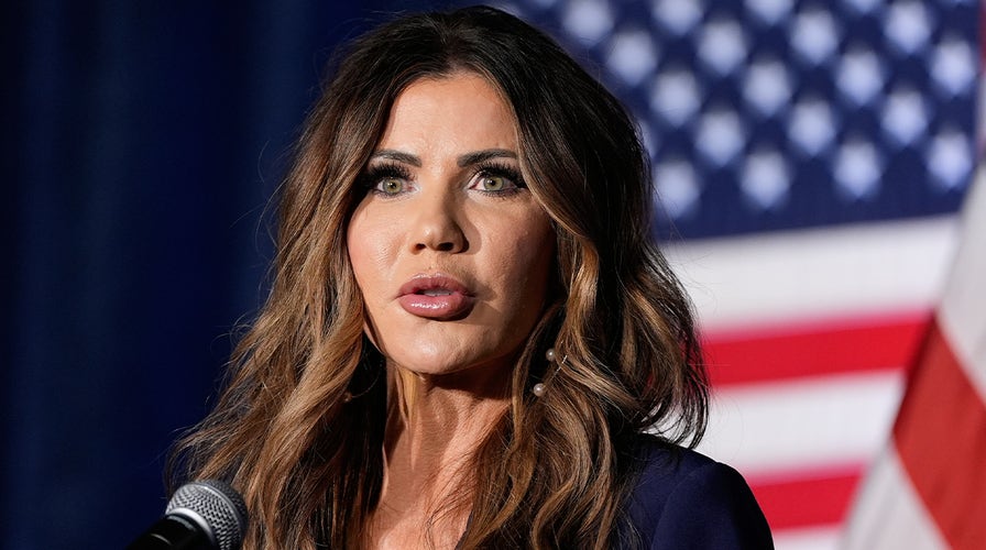  Secretary Noem holds property   league  connected  'ICE Pact'