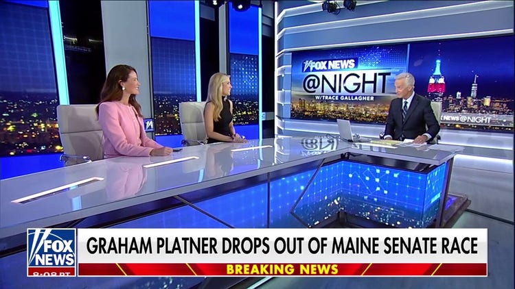 Caroline Sunshine: If Platner maintains his innocence, why is he dropping out?