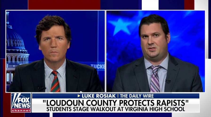 Virginia students stage walkout to protest school's protection of rapist