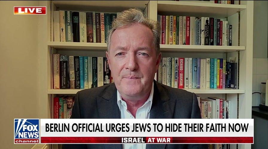 Piers Morgan: Denying what is happening in Israel is 'completely disgusting'