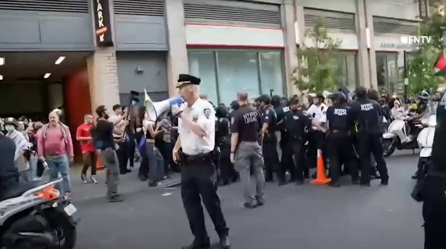 Dozens of anti-Israel protesters arrested outside of Biden’s NYC fundraiser