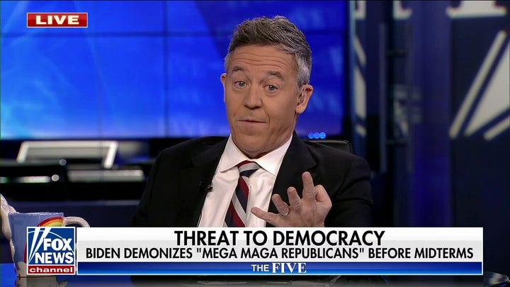 Greg Gutfeld: When they say 'threat to democracy,' they mean 'threat to Democrats'