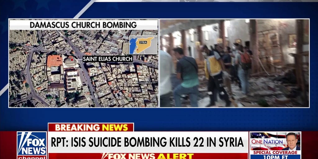 ISIS suicide bomber kills 22 at Christian church in Syria, reports The Guardian
