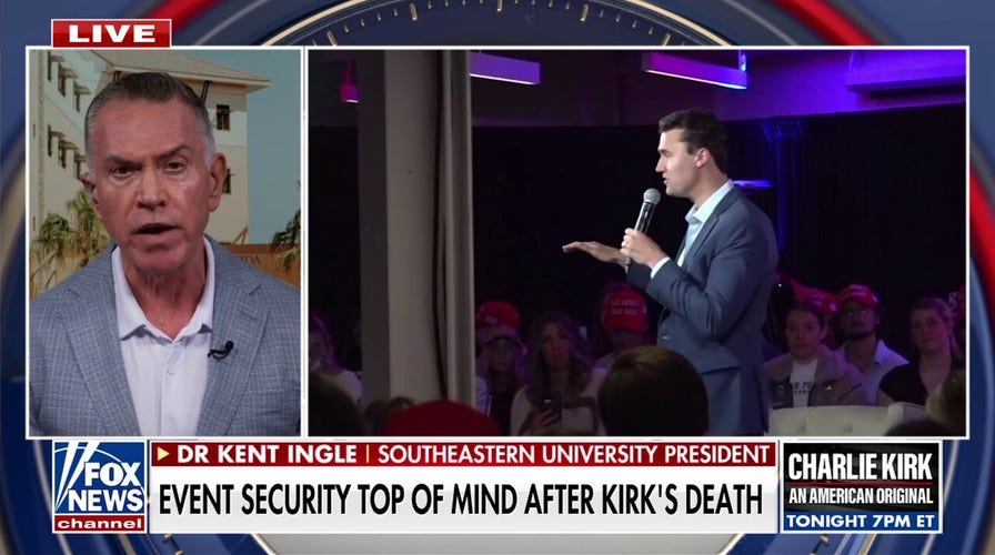 University President speaks on Charlie Kirk's campus impact