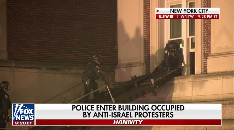 Police enter Columbia University building occupied by anti-Israel agitators