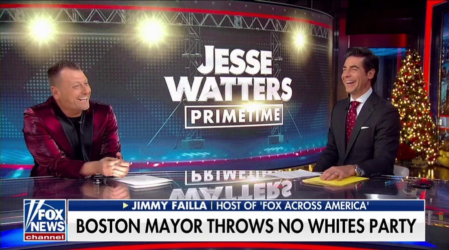 Jimmy Discusses Boston Mayor Michelle Wus Exclusionary Christmas Party On Jesse Watters Primetime