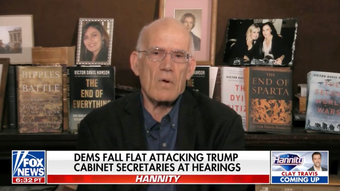 The Democratic agenda doesn’t poll 50%, Victor Davis Hanson says