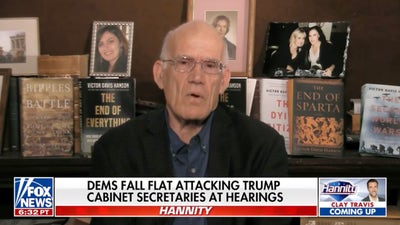 The Democratic agenda doesn’t poll 50%, Victor Davis Hanson says