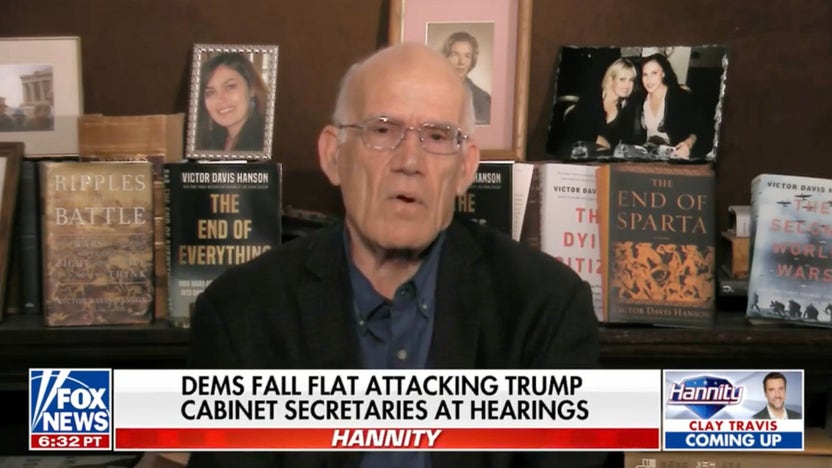 The Democratic agenda doesn’t poll 50%, Victor Davis Hanson says