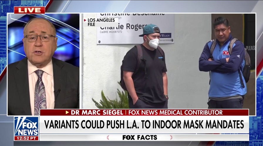 Biden COVID czar voices support for LA bringing back indoor mask mandate