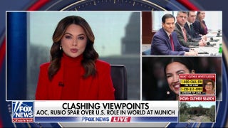 AOC, Rubio spar over US foreign policy at global conference